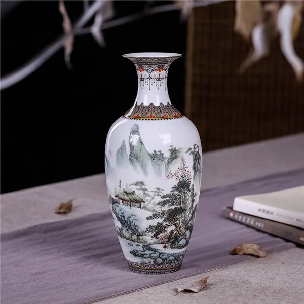 

Антикварная керамическая ваза Цзиндэчжэнь