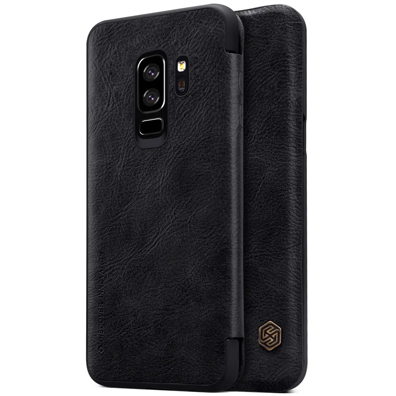 Кожаный флип-чехол Nillkin Qin для samsung Galaxy S10 Plus 5G S9 Plus Lite