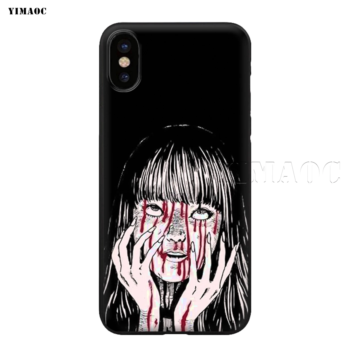 YIMAOC Junji Ito тройники ужас Мягкий силиконовый чехол для iPhone 11 Pro XS Max XR X 8 7 6 6S Plus 5 5S se - Цвет: 6