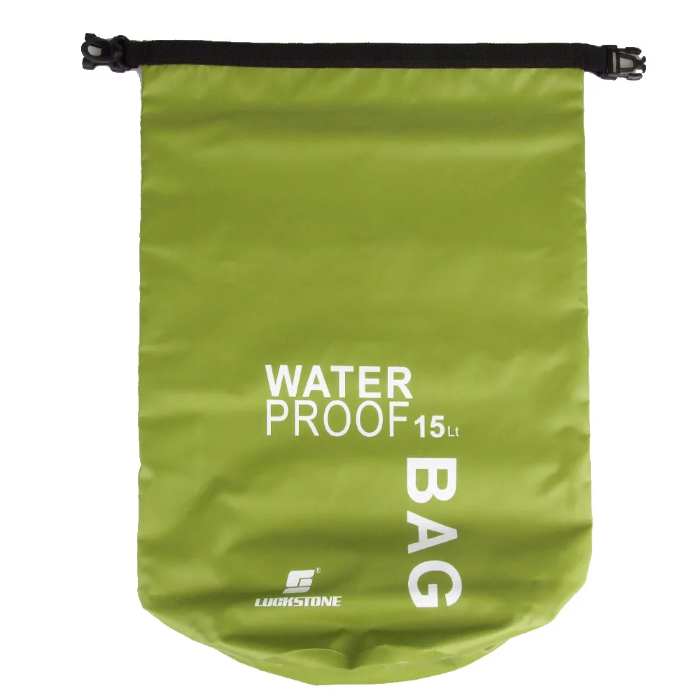 15л открытый ПВХ Водонепроницаемый сухой мешок сумка для хранения Рафтинг Спорт