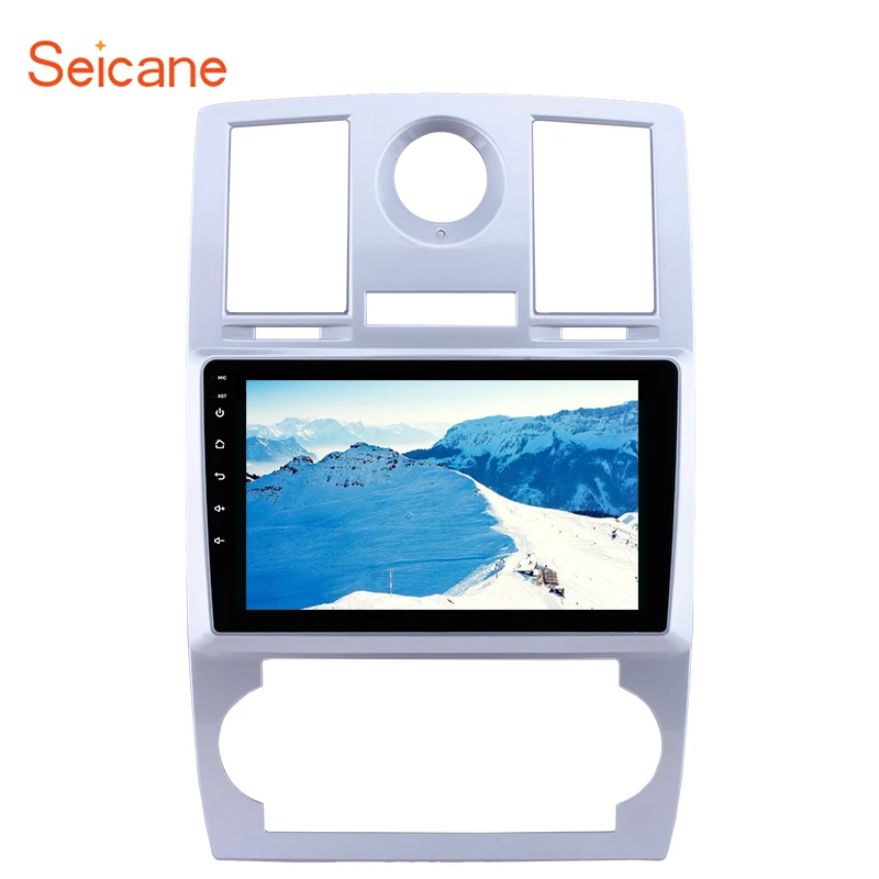 Seicane 9 дюймов Android 8,1 четырехъядерный 2din автомобильный gps Navi Радио мультимедийный плеер для Chrysler Aspen 300C 2004 2005 2006 2007 2008
