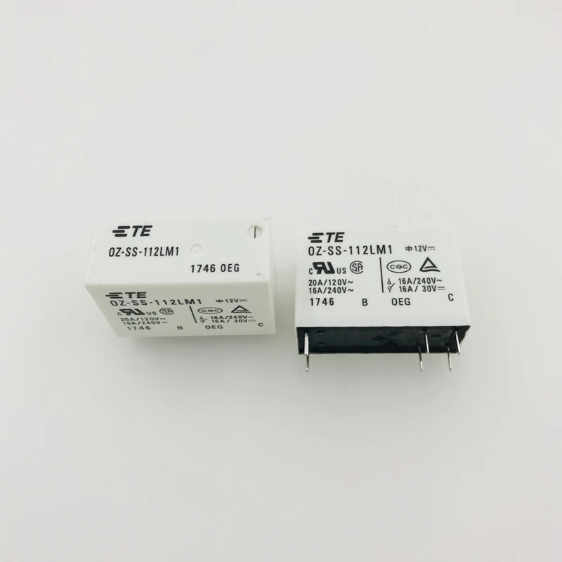 2 шт./лот Мощность реле OZ-SS-112LM1 OZ-SS-124LM1 6PIN 16A 240VAC