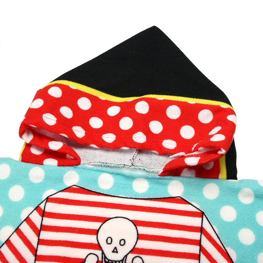 Детские полотенца милое мультяшное пляжное полотенце с капюшоном мягкое банное