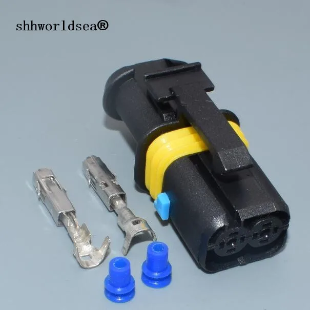 Shhworldsea 2-контактный 18286000002 Водонепроницаемый автомобильный разъем электрические