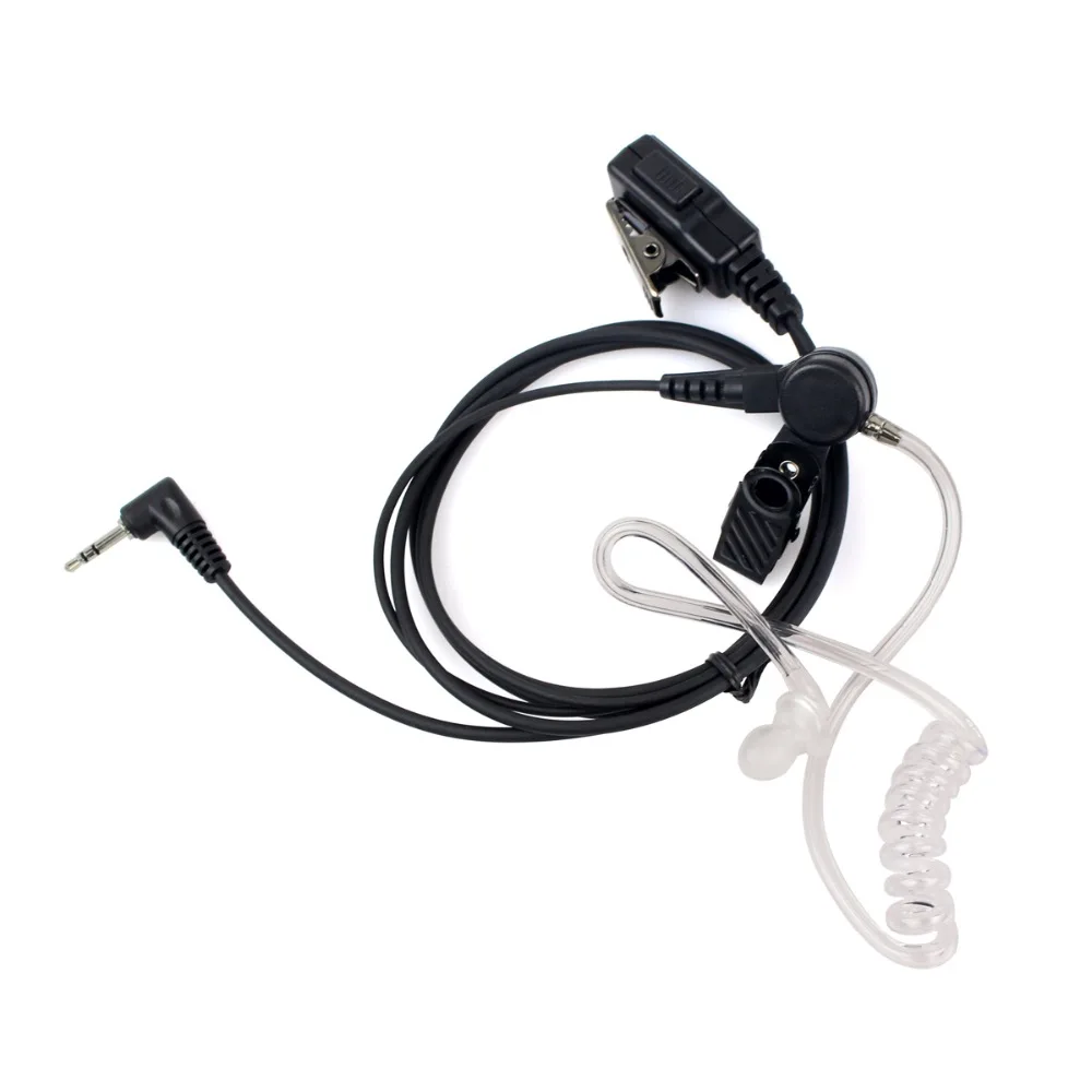 Скрытый акустический трубчатый наушник PTT MIC для Kenwood TK2107 TK3107 BAOFENG UV 5R 888s Motorola