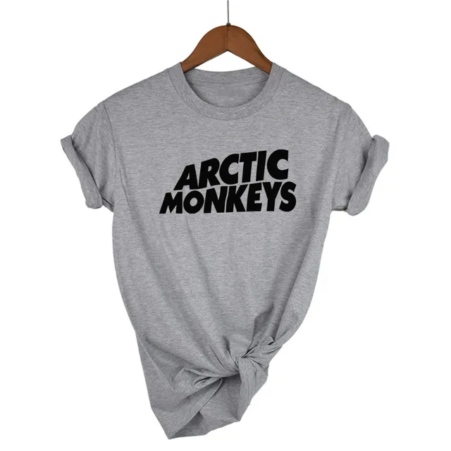Light Grey-B Футболка Arctic Monkeys Sound Wave, рок-группа, концертный альбом, высокая футболка, футболка унисекс, больше размеров и Color-A112 - Цвет: Light Grey-B