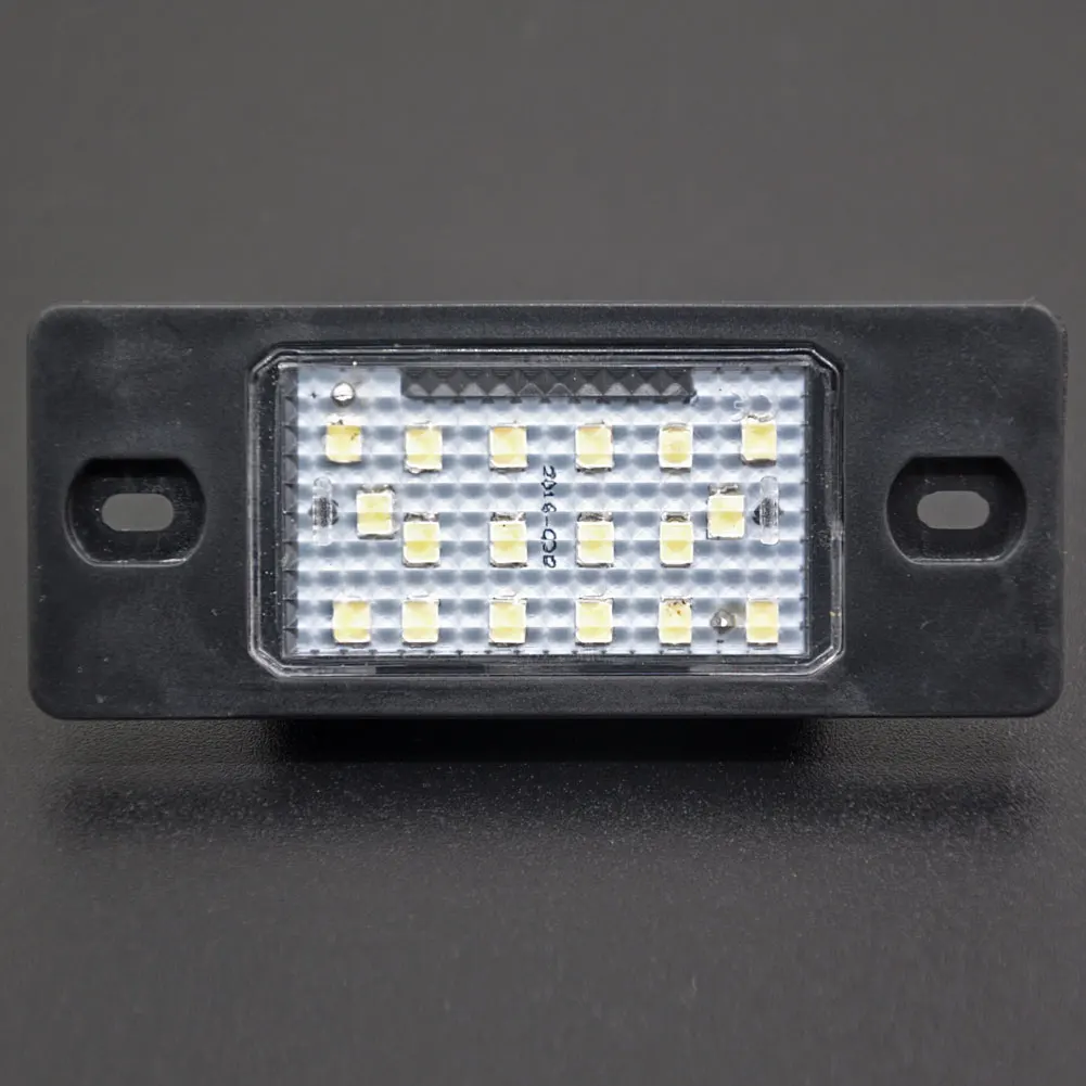 1 пара Canbus без ошибок белый 18SMD светодиодные номерные знаки для VW Touareg Tiguan Golf 5 Passat B5