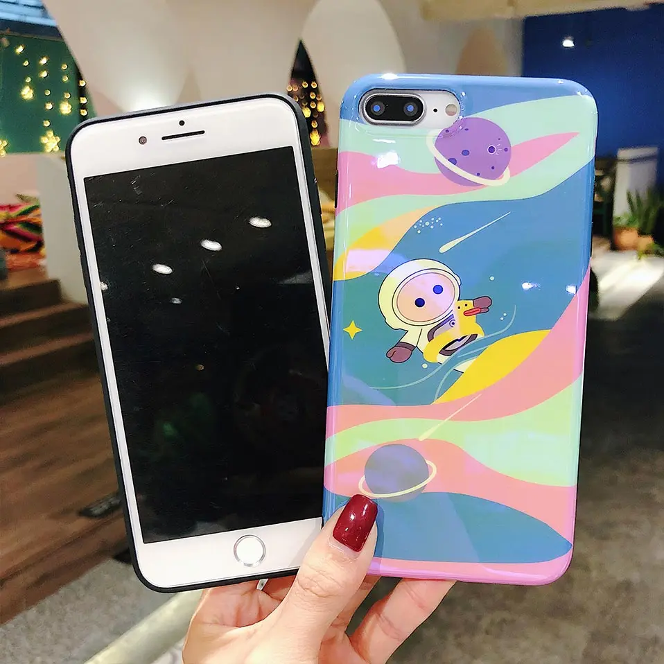 Чехол для iPhone 7 8 6 ТПУ принципиально Blu-Ray мультфильм чехол телефона 6S Plus X XS XR MAX
