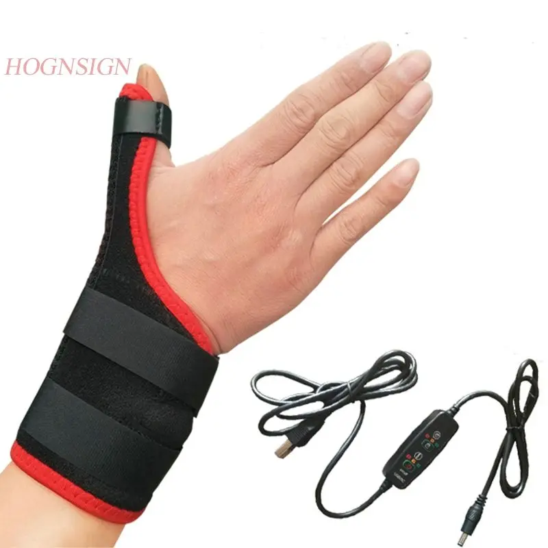 Bracers Heating Fever Moxibustion Electric Heat Sports Sprain Thumb Fixed Medical Men And Women Wrist Protectors Moxa Care Tool | Красота и