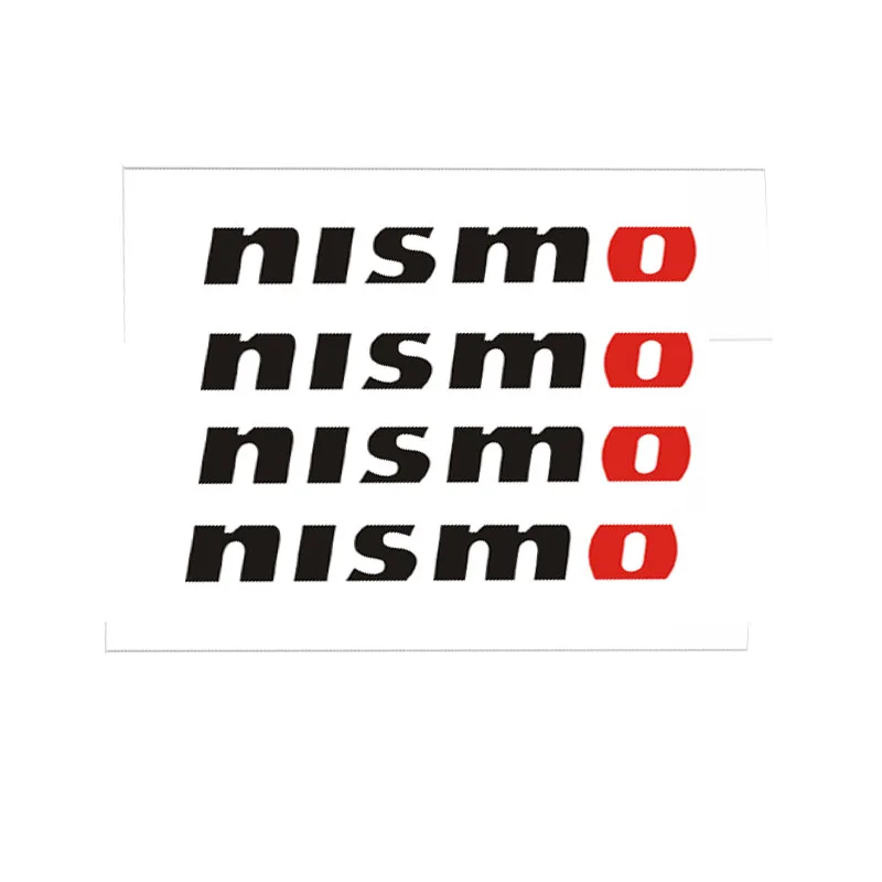 4 шт. nismo автомобильные дверные ручки стикер автомобиля внешней отделки Стикеры