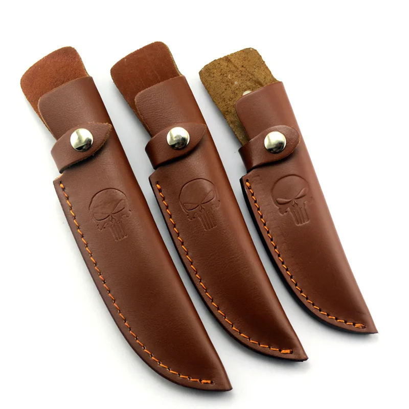 Outdoor Portable Hunting Straight Knife Wrapper Leather Set EDC Army Scabbard Cutter Protective Cover | Спорт и развлечения