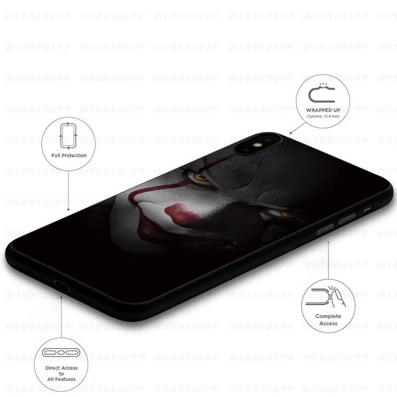 Мягкий чехол WEBBEDEPP Stephen King It для Xiaomi Mi 9T 9 8 SE 6 A1 A2 A3 Lite MiA1 MiA2 MiA3 F1 MAX 3 Mi8 CC9E CC9 |