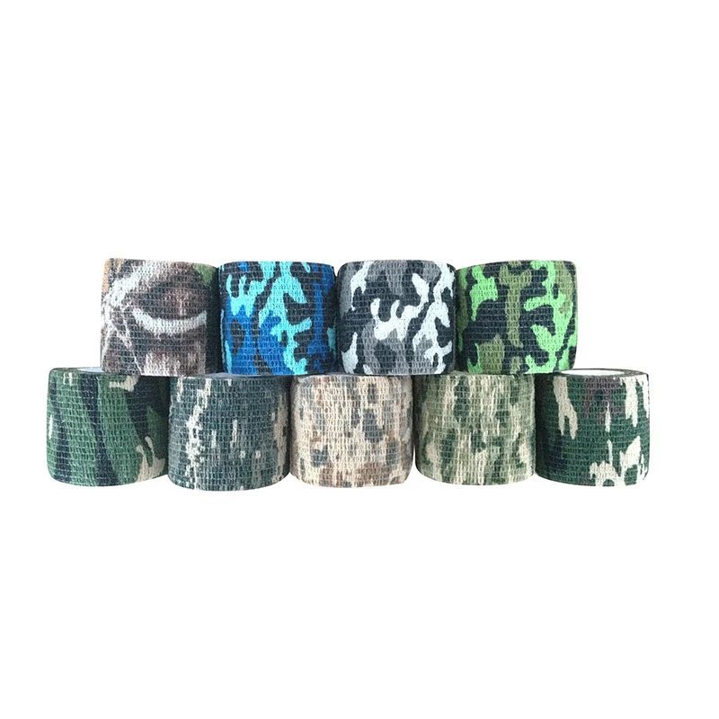 

5CM*4.5M Self-adhesive Camouflage Stretch Bandage Tactical Non-woven Tape First Aid Health Care Doctor Toys Kids Toys Role Play