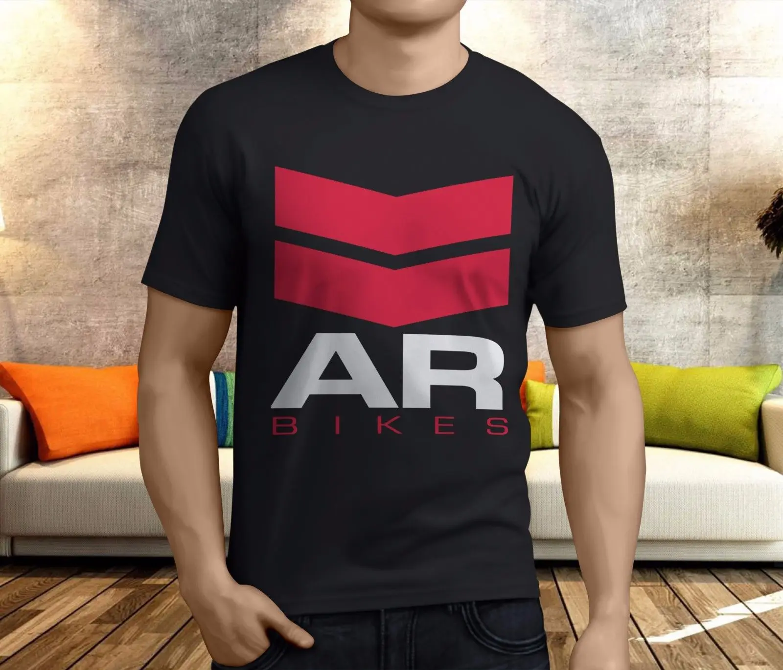 Новый Аро велосипеды bmx Для мужчин черный футболка Размеры S 3XL|black t-shirt|t-shirt men