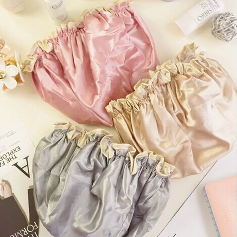 Двойной Слои 1 предмет Для женщин Accessoies будущей матери Satin Шапки купальный