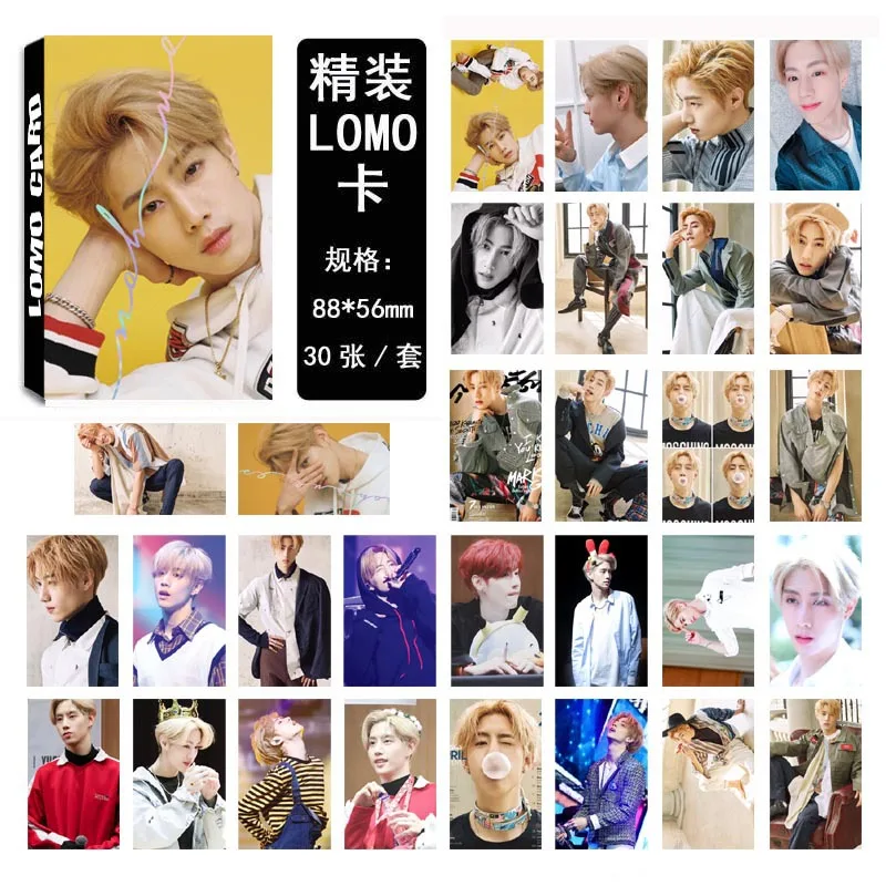 Подарочная коробка [MYKPOP]GOT7 LOMO Card 30 шт. EYES ON YOU упаковка для фанатов KPOP коллекция