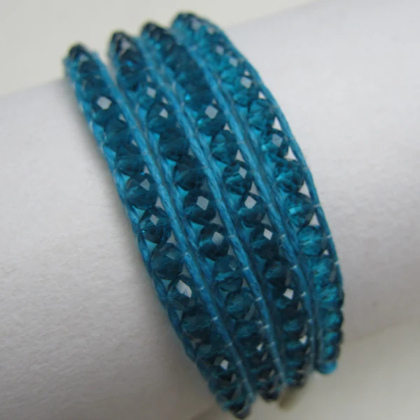 Модный женский браслет на шнурках ограниченная серия бесплатная доставка ручная