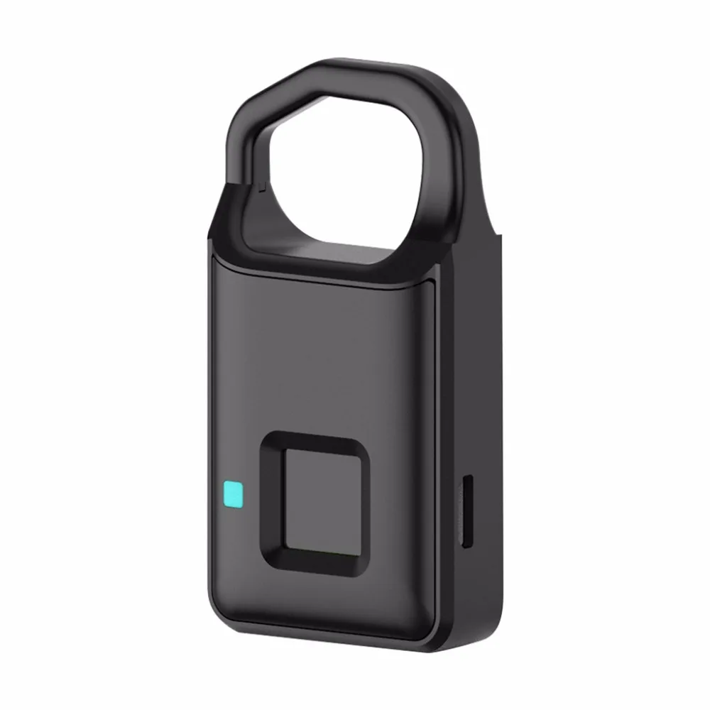 IMPORX USB Перезаряжаемый смарт замок без ключа с защитой от отпечатков пальцев IP66
