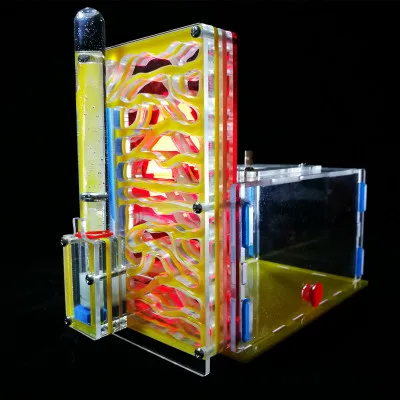 190X145X95MM Pet Ants Farm Home Castle Small Palace Cages With Shelter Studio Villas Nest Acrylic Ant City B1 |