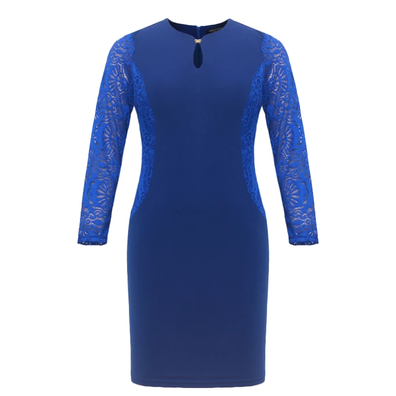 Новинка 2019 кружевное платье 5XL 6XL женское облегающее привлекательное офисное