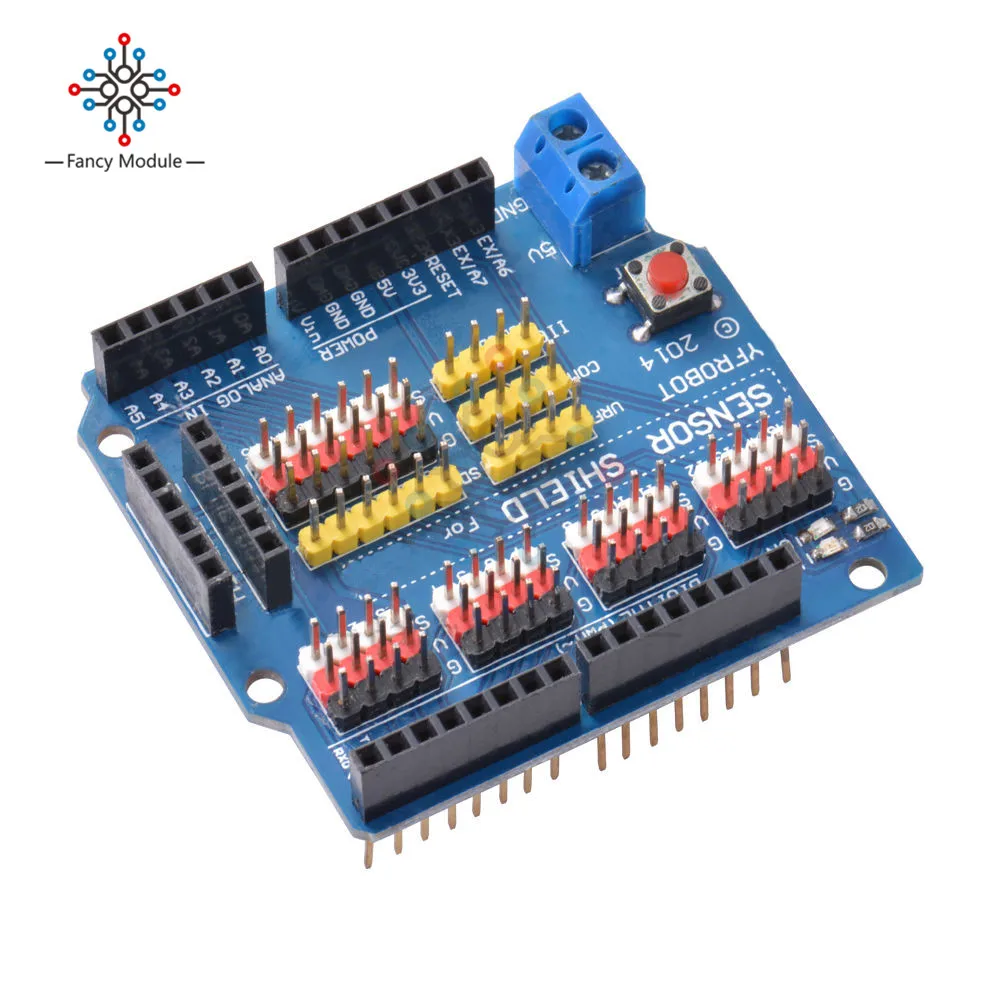 Щит расширительной платы с датчиком V5 щит для электрического модуля Arduino UNO R3