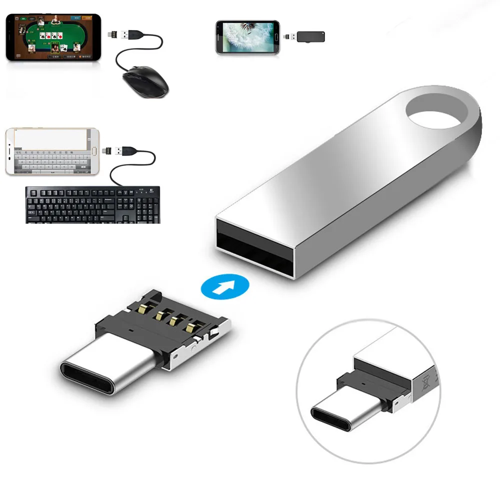 New Micro USB Male To Female OTG Adapter Converter For Android Tablet Phone | Электроника