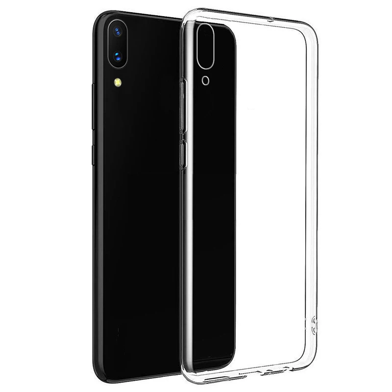 Подходит для Vivo X23 Радужный Силиконовый мягкий прозрачный чехол с защитой от