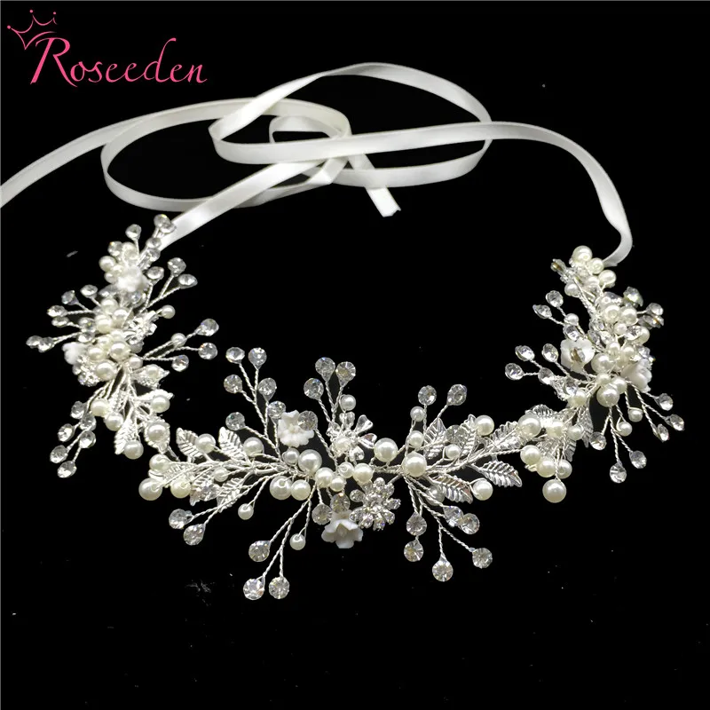 

100%Handmade Gold Silver Color Floral Wedding Headpieces Headband Tree Branch Shaped Bridal Hair Vine Hair accessories RE3100