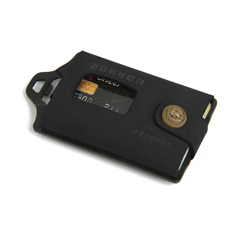 ZEEKER новые металлические Rfid Блокировка держатель для карт кредитной карты