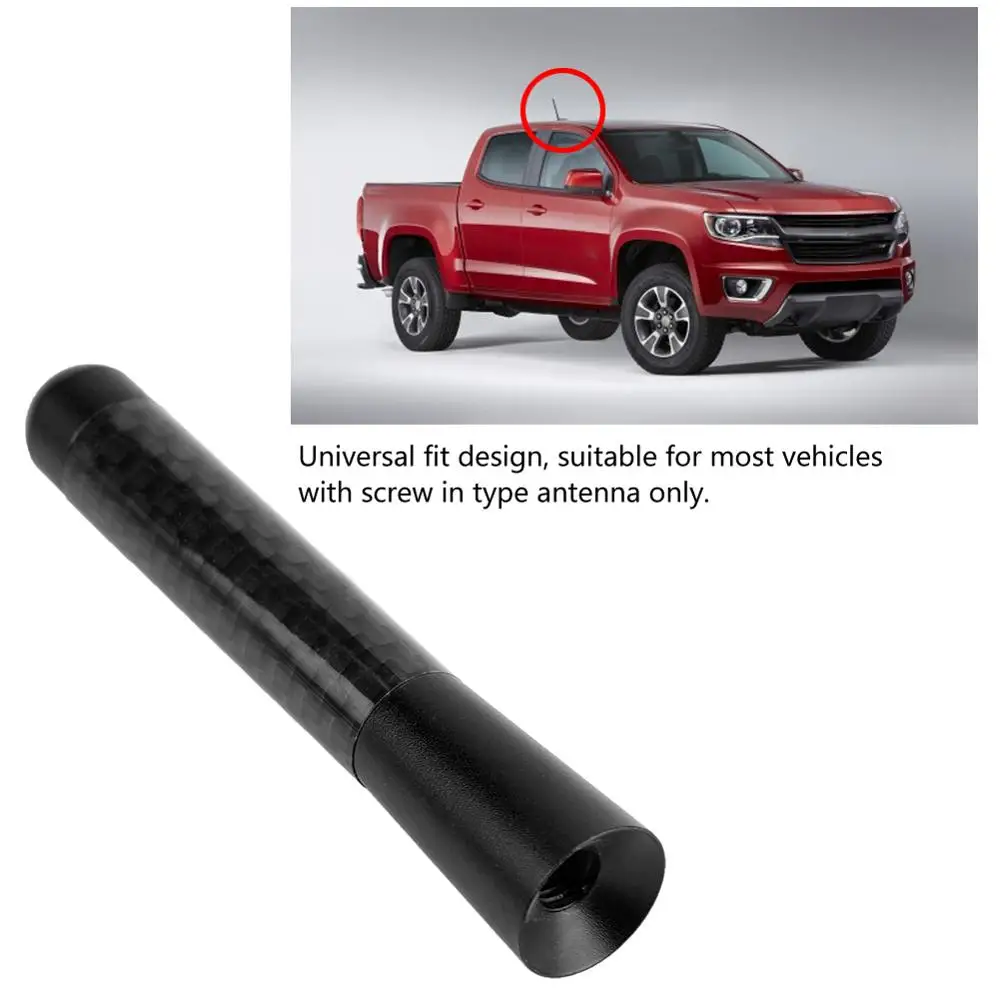 3 ”из углеродного волокна алюминиевый сплав винт радио короткая антенна для