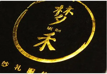 

Golden and Silver color custom logo printing Hangtags