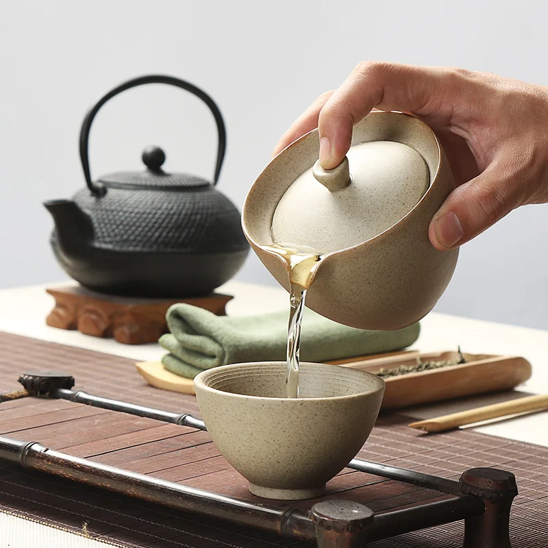 Высококачественный винтажный керамический чайник Gaiwan чайная чашка для Пуэр