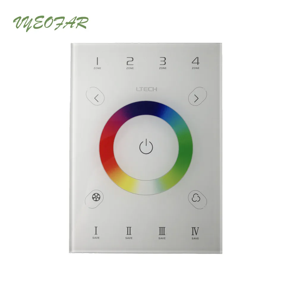 Новый светодиодный RGB контроллер UX7 2 4 ГГц радиочастотный беспроводной DMX512 зонный