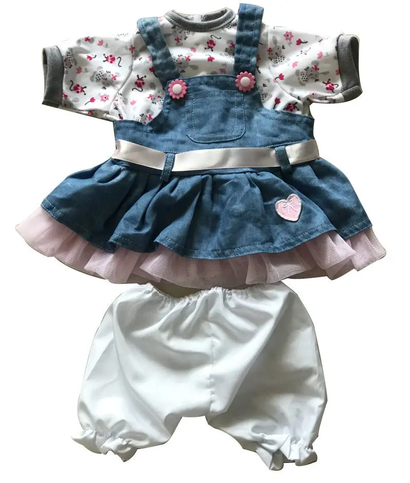 Высокое качество дизайн 55 см Reborn Baby Doll Одежда Горячая распродажа Рождество 22 дюймов Baby Reborn Doll Одежда лучший рождественский подарок для младенцев