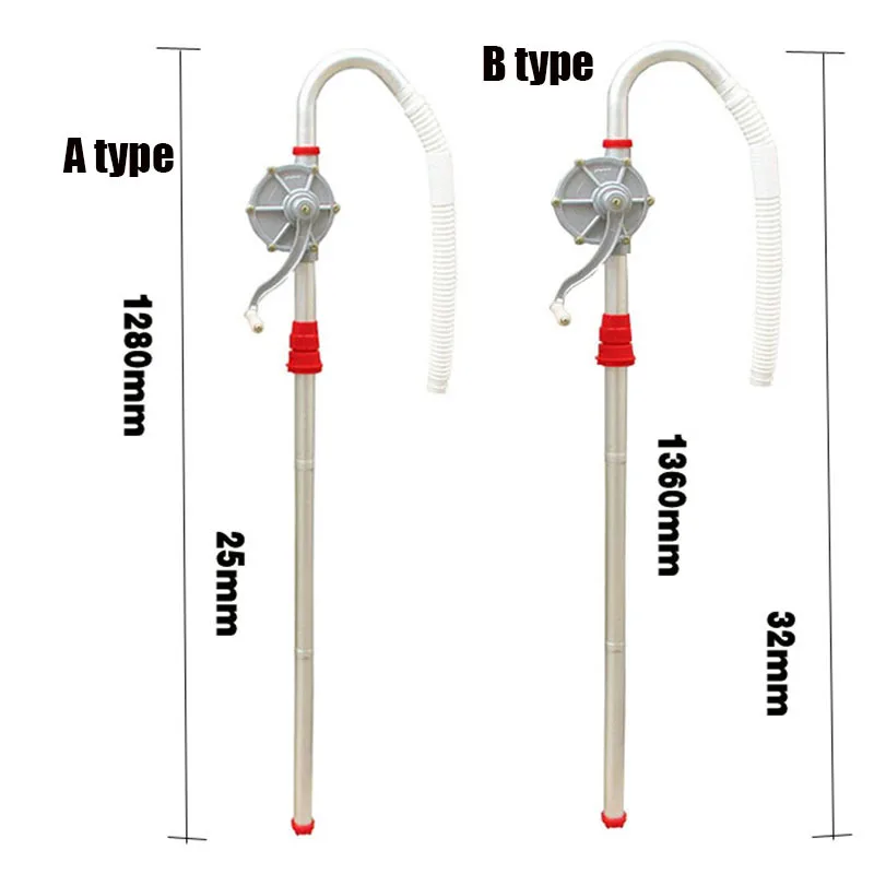 

Aluminum Commercial Self Dispense Diesel Oil Hand Pump