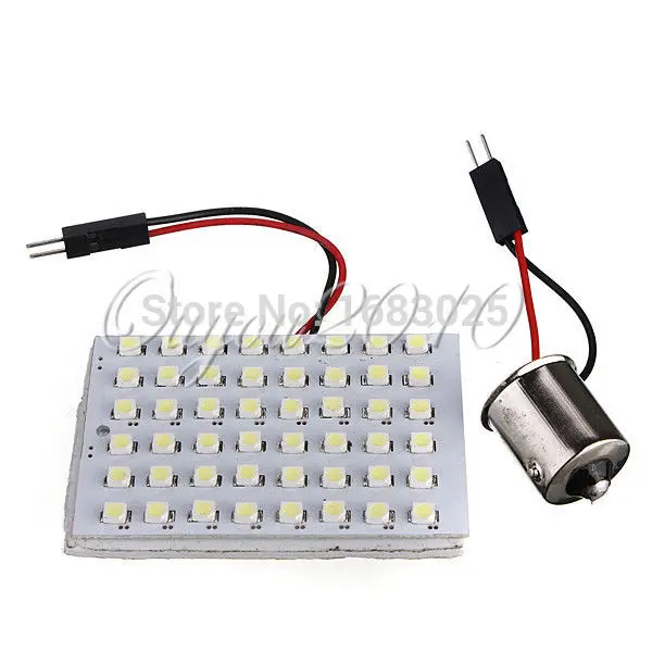 48 SMD 1210 светодиодный Панель холодный белый автомобиль авто Купол Карта