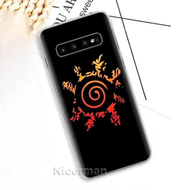 Чехол для телефона для samsung Galaxy S10e S10 S8 S9 плюс S6 S7 край A40 A50 A70 M20 чехол с рисунком из аниме «Наруто» Учиха Итачи жесткий поликарбонатный чехол - Цвет: 05