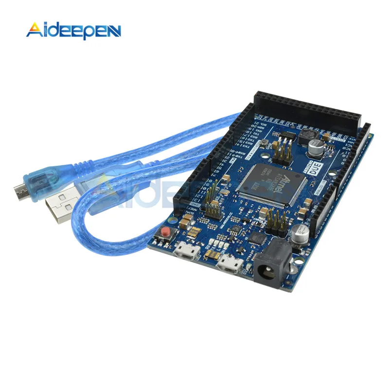 Для Arduino Due R3 ARM версия Главная Управление доска AT91SAM3X8E 32-битный ARM Cortex-M3/Mega2560 R3 6-20V 84 МГц