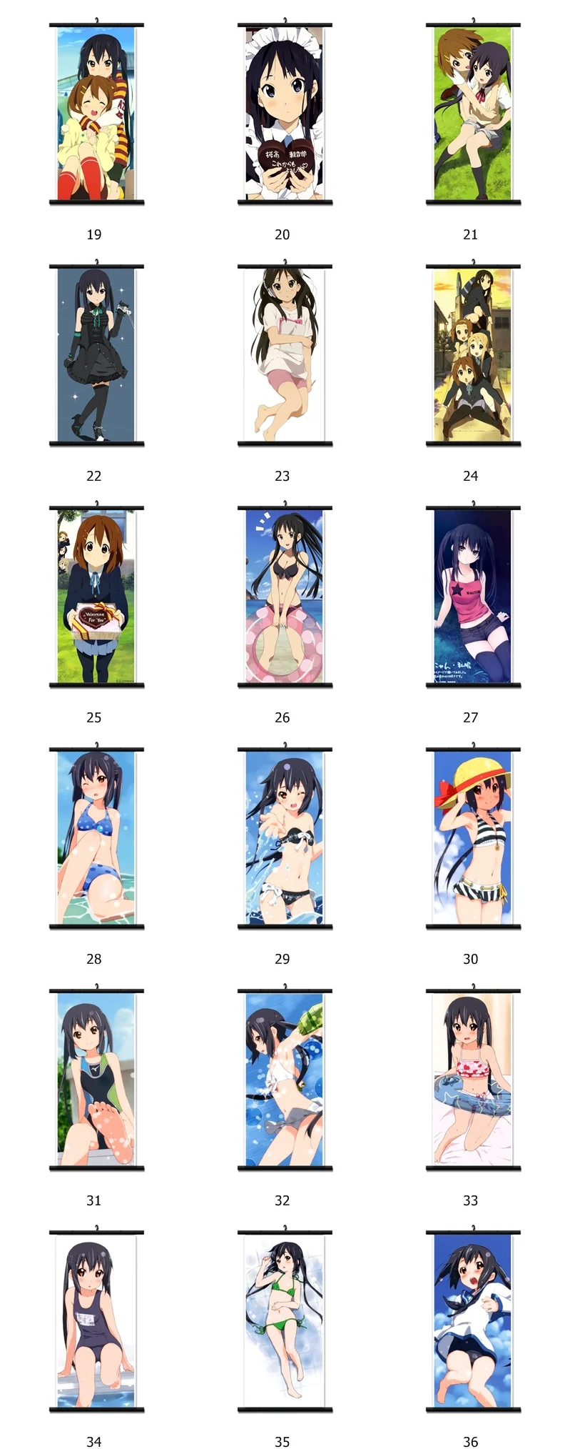 Октябрь обновления японского аниме фото! Hirasawa Yui Akiyama Mio Адзуса Накано домашний