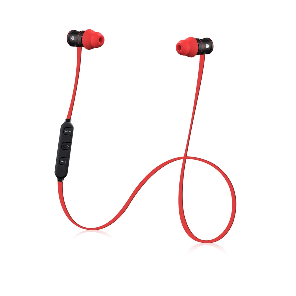 Спортивные Bluetooth наушники Matal беспроводные магнит гарнитура с