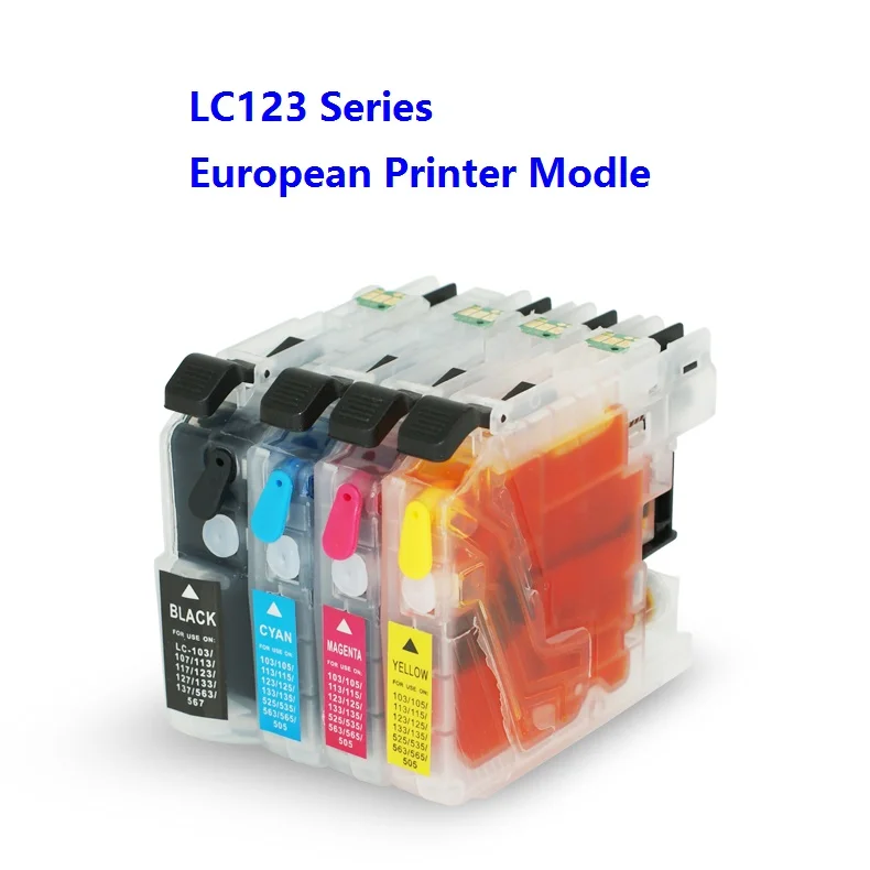 XIMO FULL INK LC123 Заправляемый картридж с чернилами для родительских и фотографических