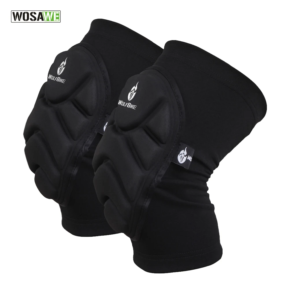 

Two Pieces Kneepad Skiing Goalkeeper Soccer Football Volleyball Extreme Sports knee pads Protect Cycling Knee Protector