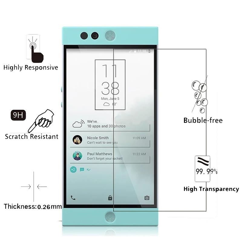 2.5D Закаленное стекло для Nextbit Robin 9 H Высококачественная Взрывозащищенная