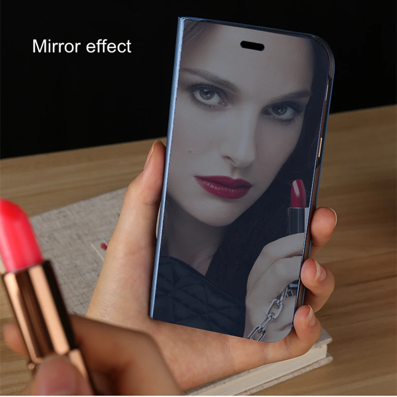 Модный зеркальный прозрачный чехол-книжка для VIVO NEX флип-чехол с подставкой X21 X20