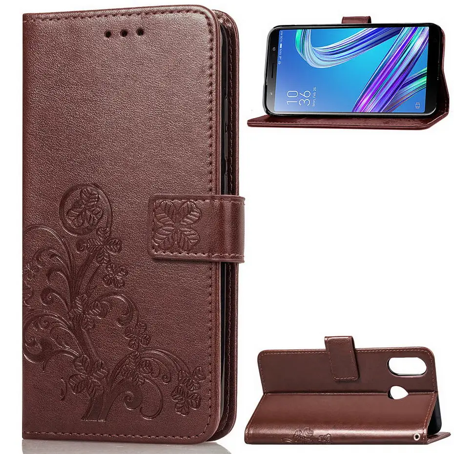 Роскошный чехол для телефона для ASUS Zenfone Max M1 ZB555KL откидная крышка Капа Кошелек из искусственной кожи чехол для ASUS Zenfone Max M1 ZB555KL чехол