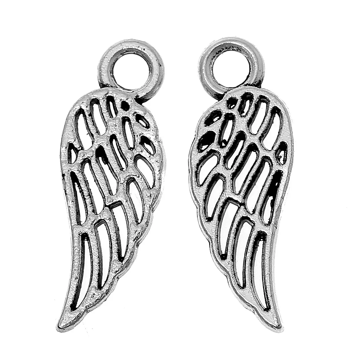 DoreenBeads из цинкового металлического сплава Очаровательные Подвески крыло