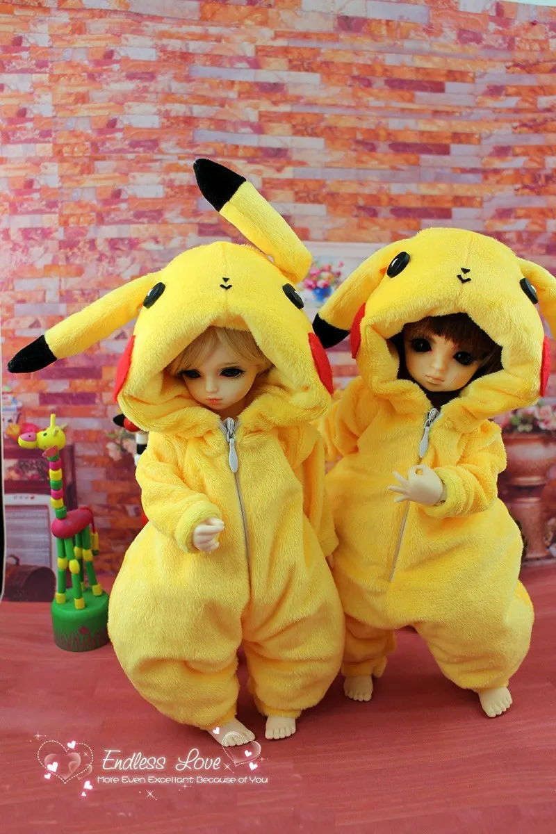 Пижама с милыми животными костюм животного для кукол BJD 1/6 г. YOSD Одежда ALB1|pajamas