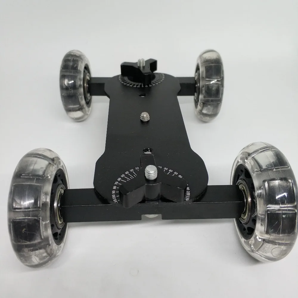 Kaliou Dolly Car + 7 ''Волшебная рукоятка настольная Мобильная роликовая видеокамера