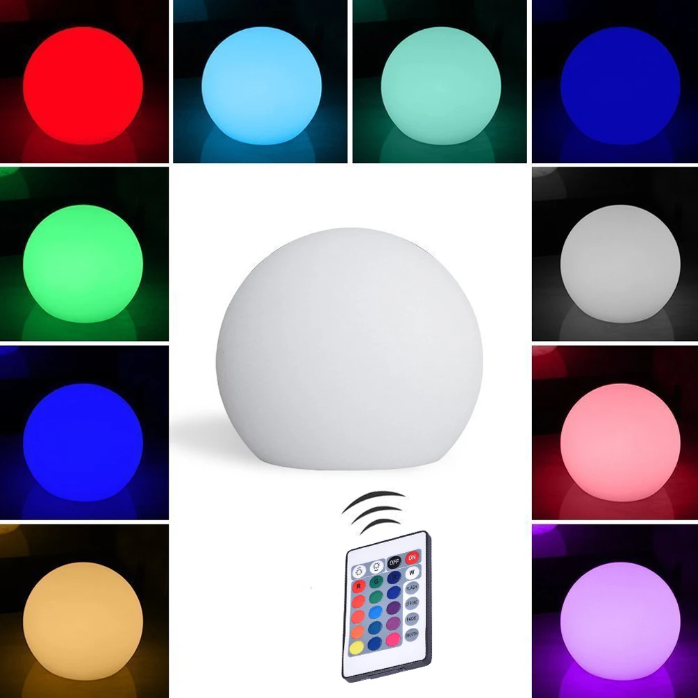 LEDGLE LED Ball беспроводные RGB огни декоративный ночник с пультом дистанционного