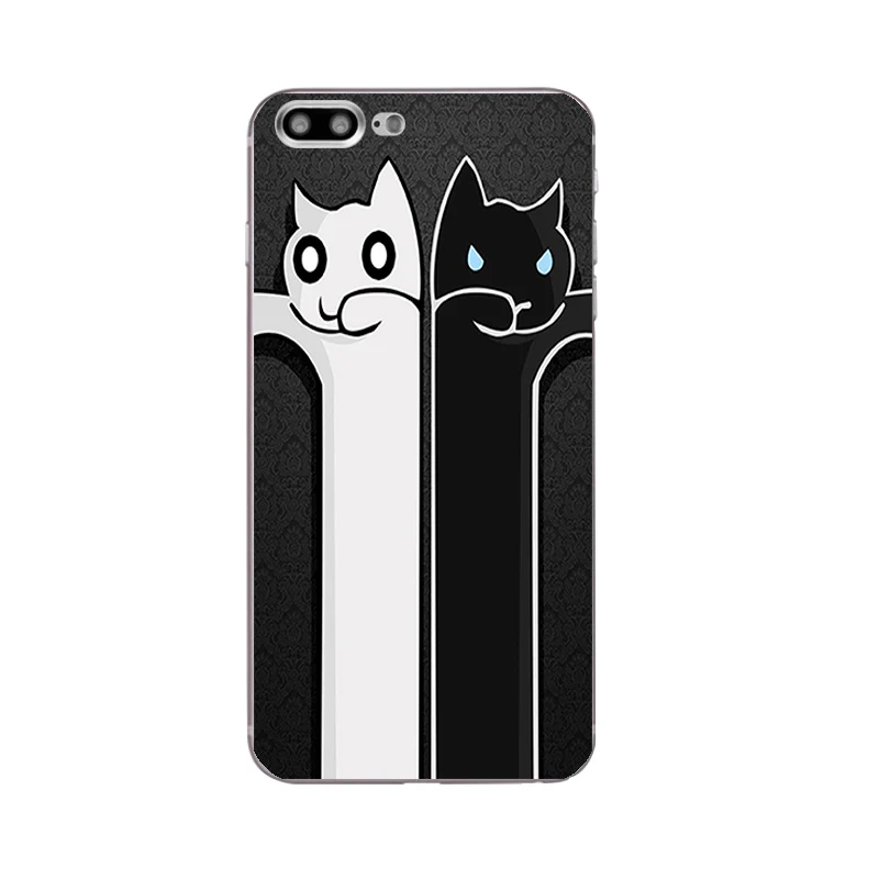 Сделай Сам для Apple iPhone 7/8 Plus X чехол телефона 5C 5S SE 10 мягкий TPU 6 6S с принтом животных |